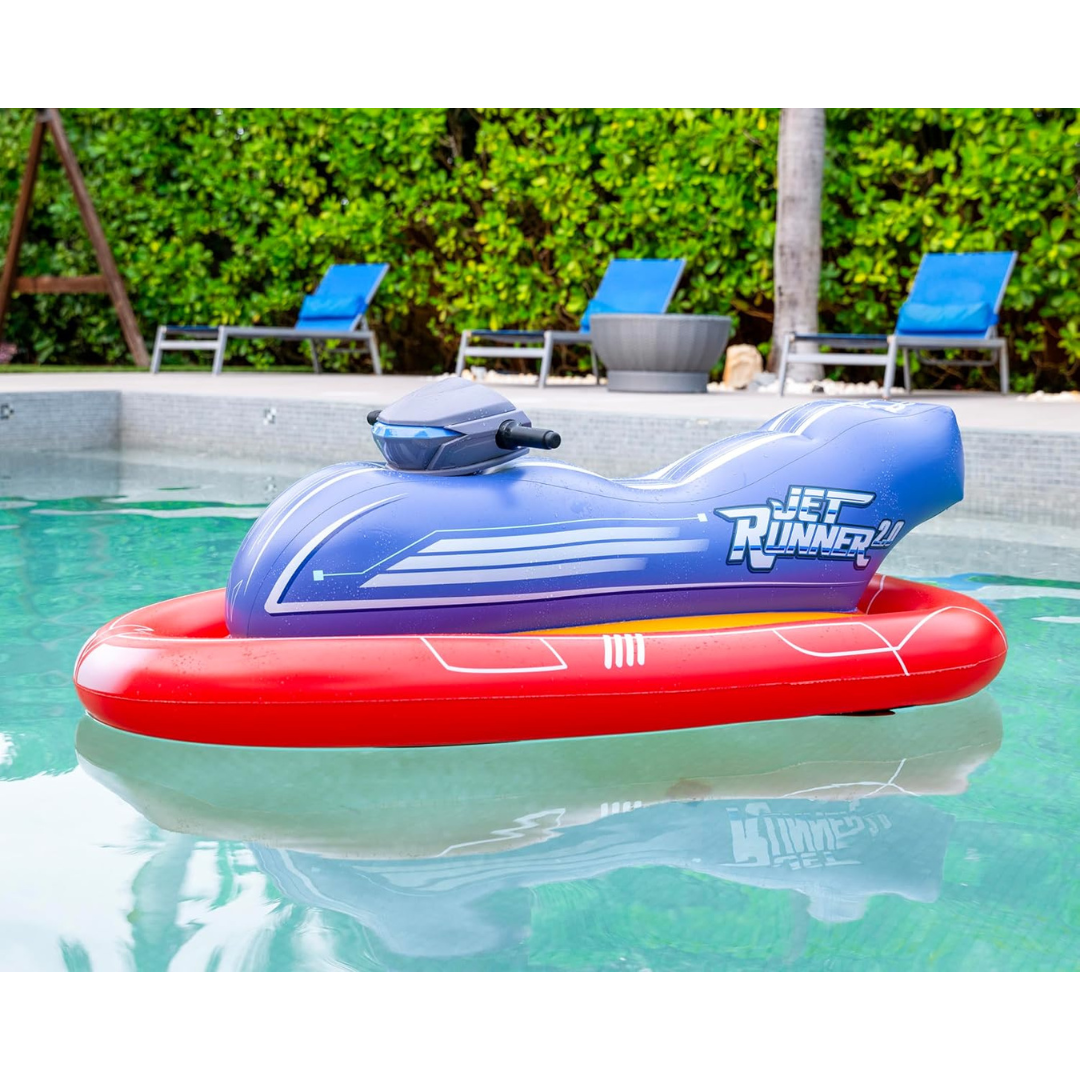 Inflatable Ride-On Watercraft Pool Float - Perfect for The Pool or Lake-Aldronix
