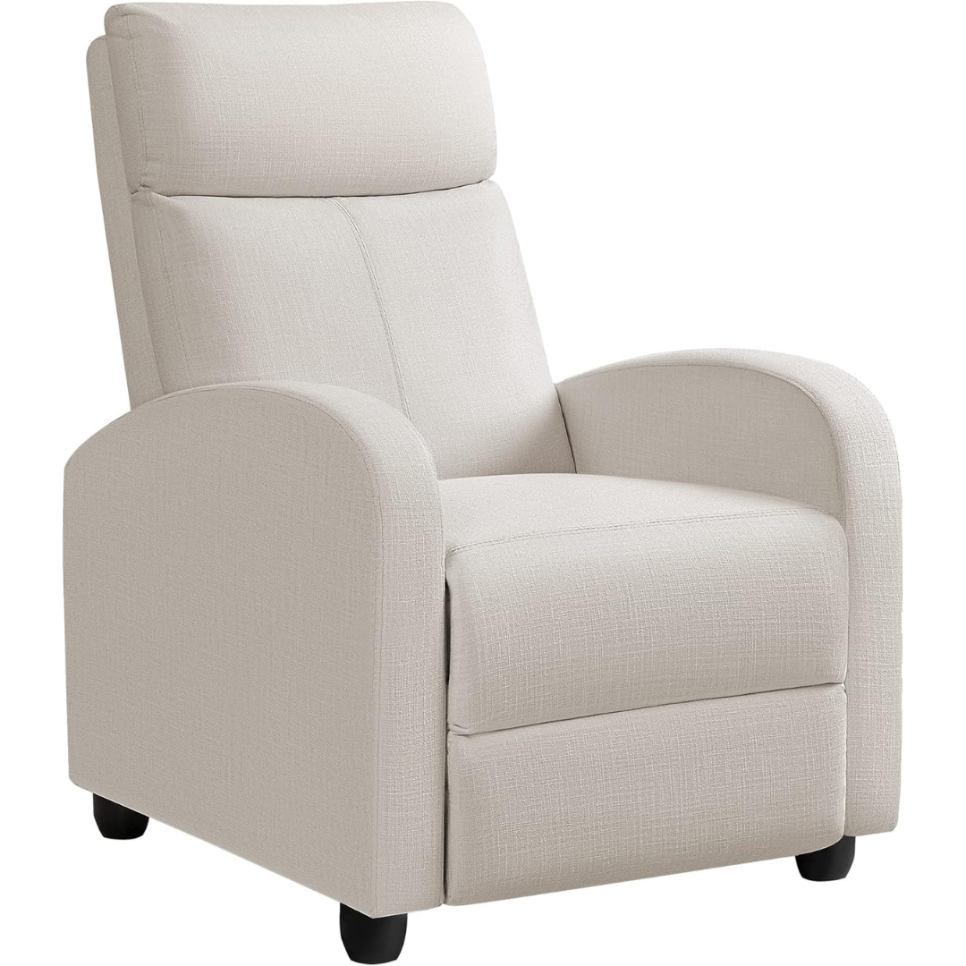 Adjustable Home Theater Single Recliner Sofa-Aldronix