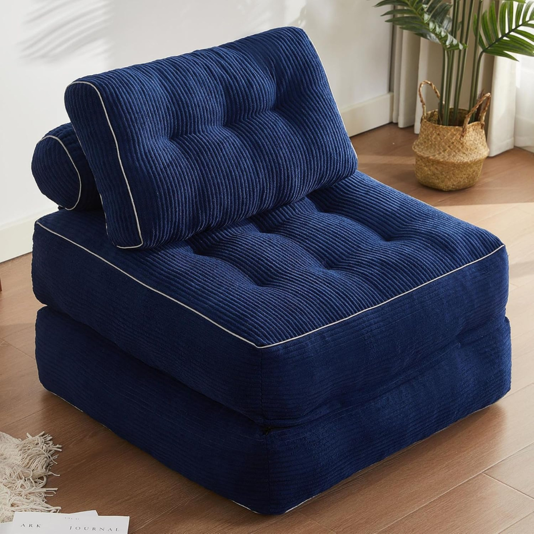 Futon Sofa Bed - Floor Couch for Adults Chair for Living Room-Aldronix