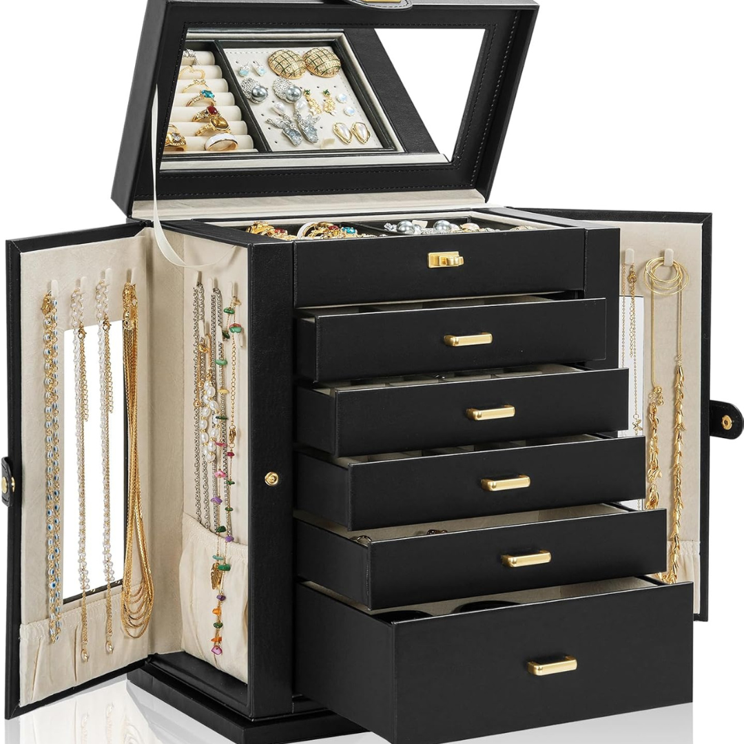 360° Rotating Jewelry Storage-Aldronix