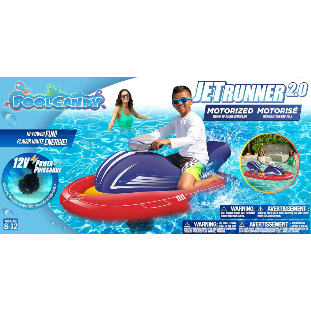 Inflatable Ride-On Watercraft Pool Float - Perfect for The Pool or Lake-Aldronix