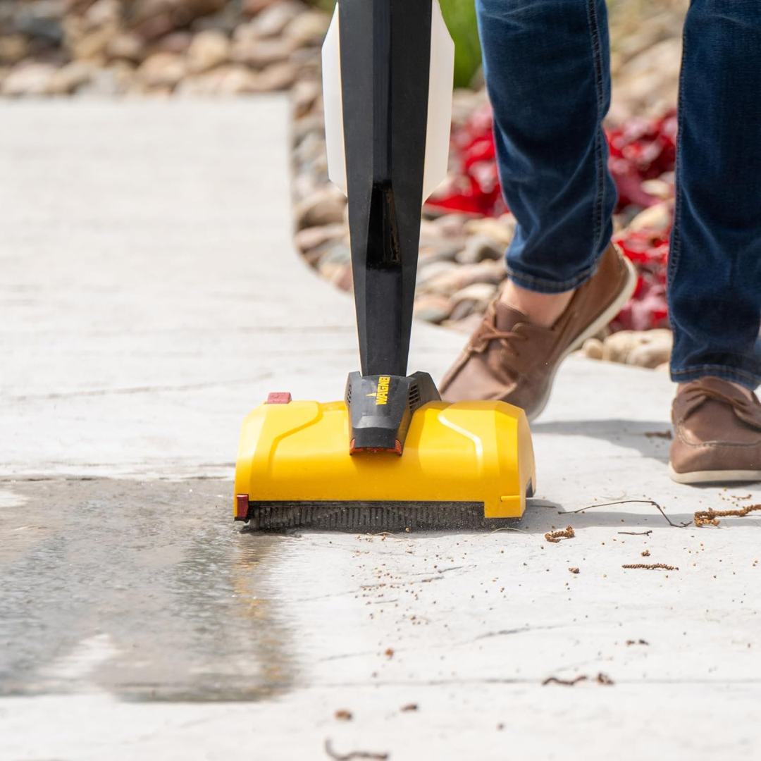 Cordless Outdoor Patio and Deck  Power Brush Cleaner-Aldronix