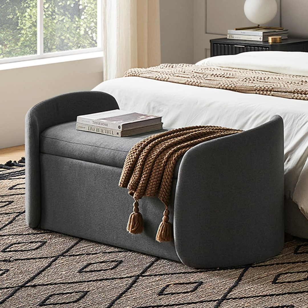 Ottoman Storage Bench-Aldronix
