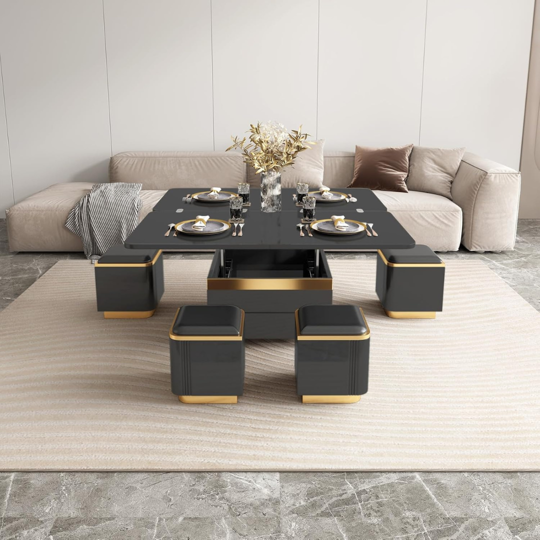 3 in 1 Coffee Table-Aldronix