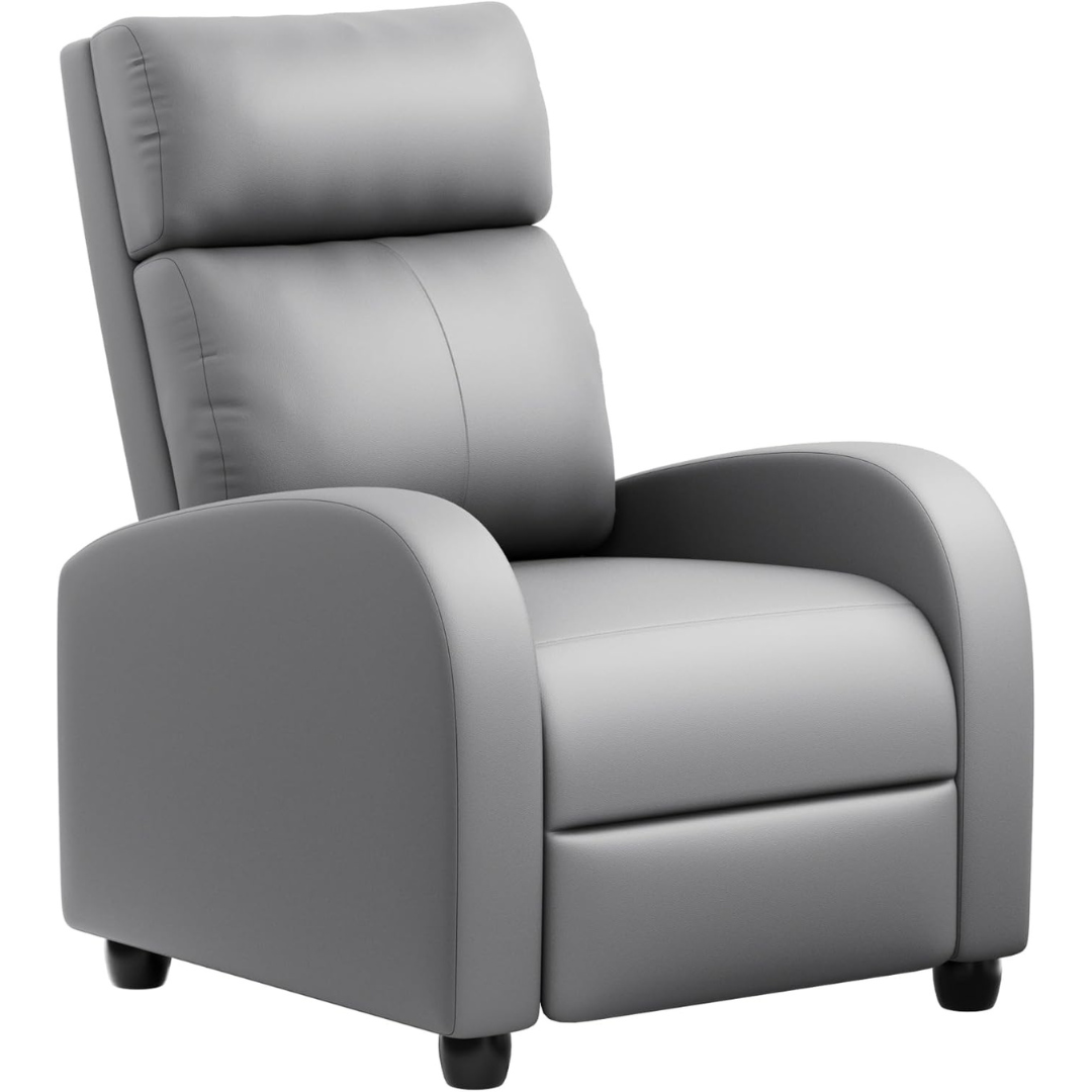 Adjustable Home Theater Single Recliner Sofa-Aldronix