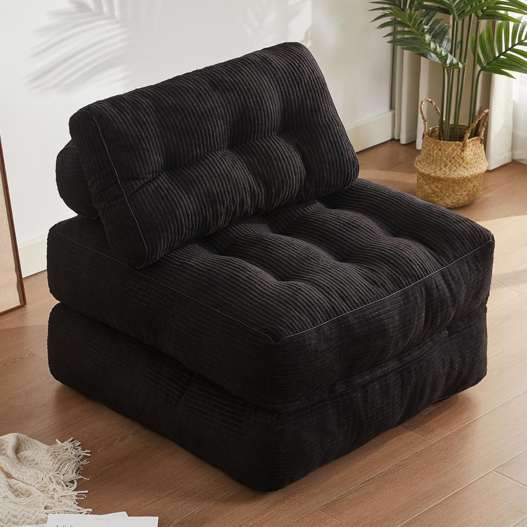 Futon Sofa Bed - Floor Couch for Adults Chair for Living Room-Aldronix
