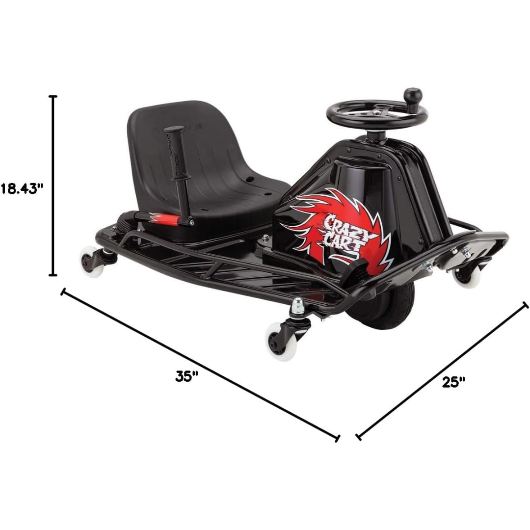 Crazy Cart - 24V Electric Drifting Go Kart-Aldronix