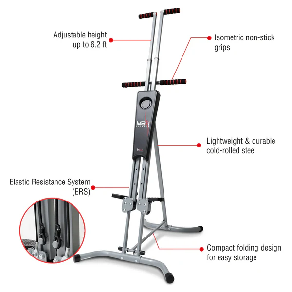 MaxiClimber 2.0 with resistance-Aldronix