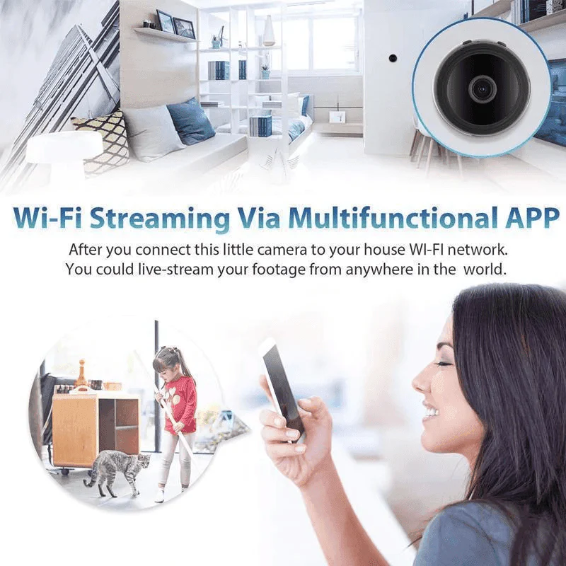 1080p Magnetic WiFi Mini Camera-Aldronix