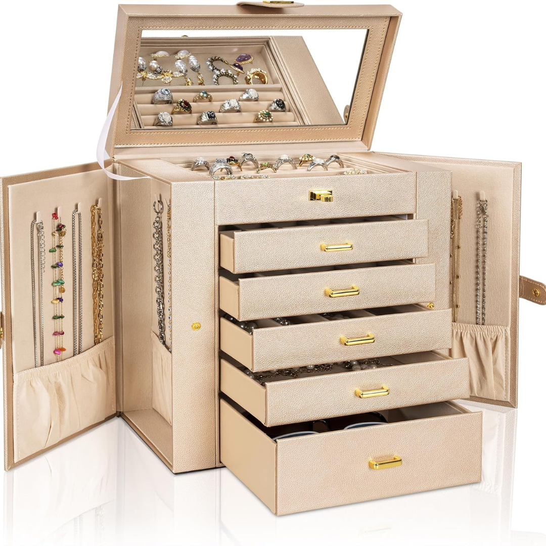 360° Rotating Jewelry Storage-Aldronix
