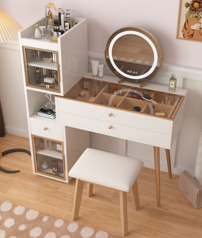 Last Day Sale All-in-one Multifunction Modern Dressing Table-Aldronix