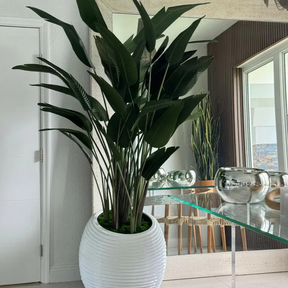 鉁═his week's special price 馃挜6ft Indoor Artificial Flowers-D ( With Flower Pots)-Aldronix