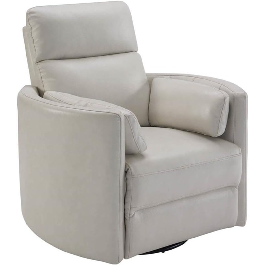 Swivel Glider Recliner in Ivory-Aldronix