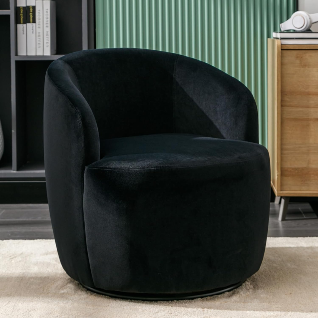 Teddy Swivel Cuddle Chair-Aldronix