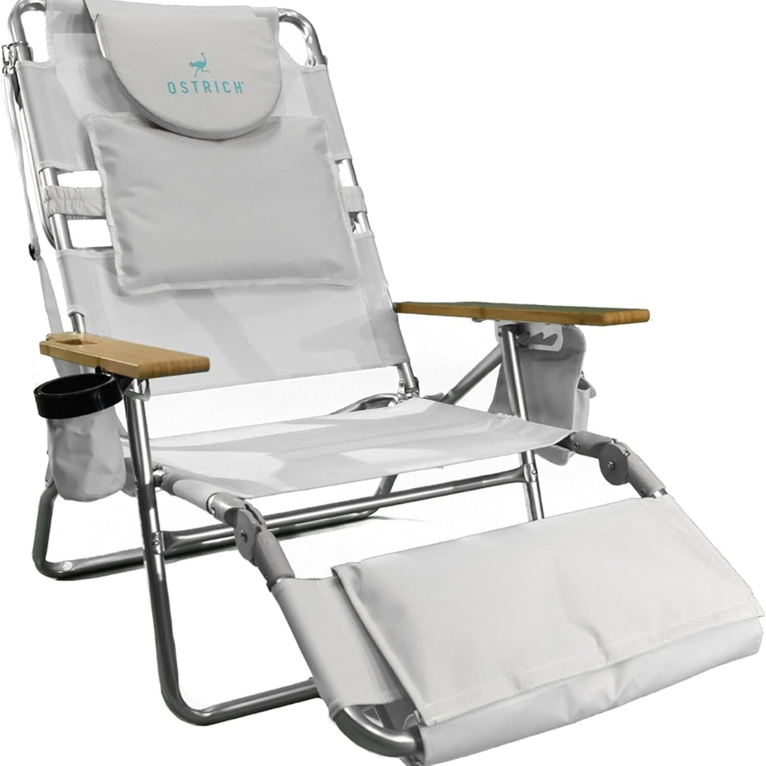 3 in 1 Folding Beach Lounger-Aldronix