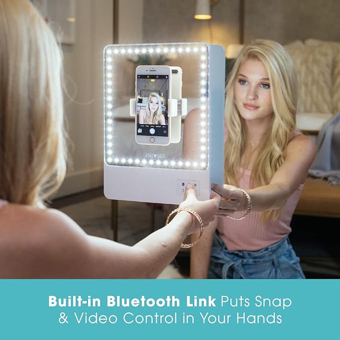 Skinny Smart Vanity Mirror with HD LEDs-Aldronix