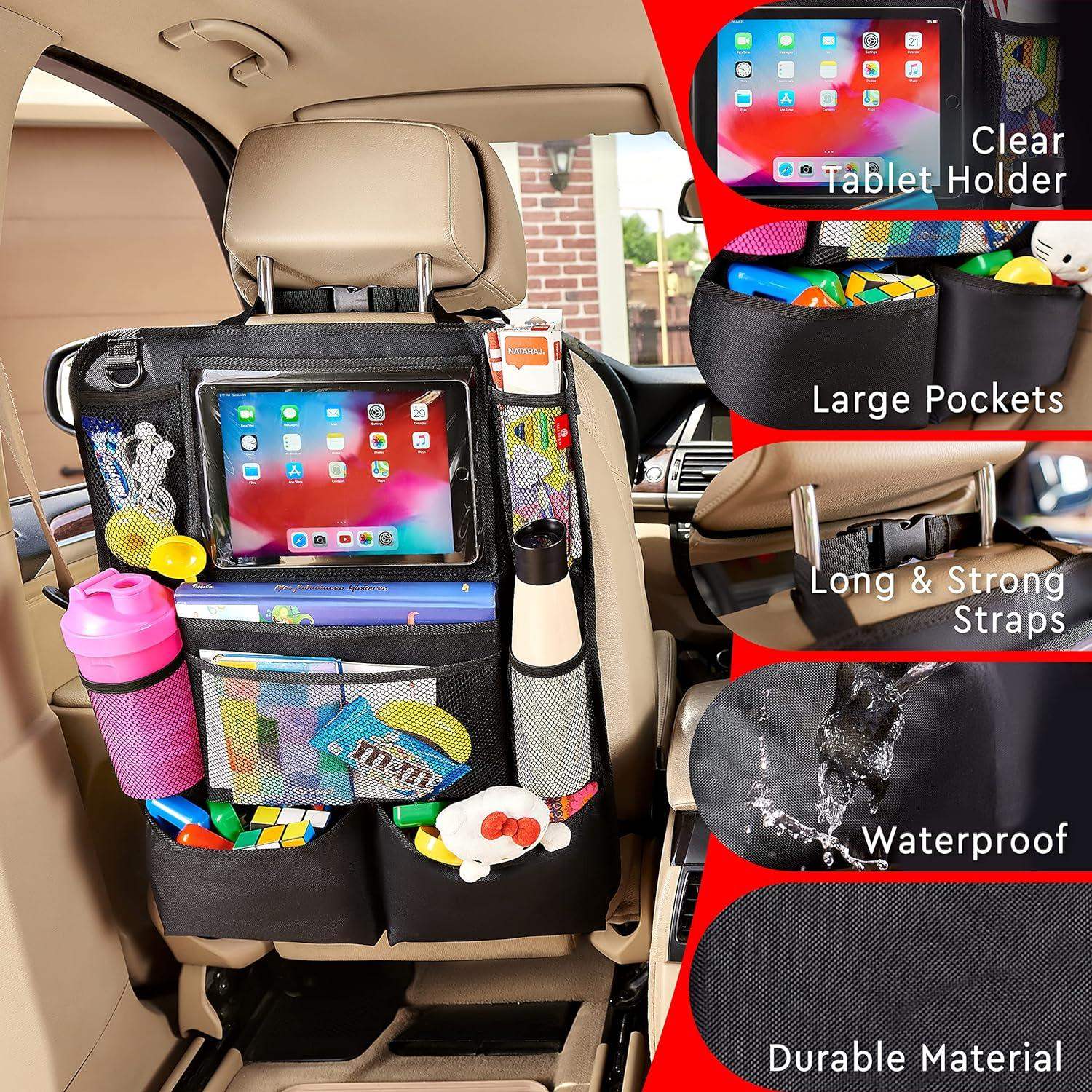2-pack Car Backseat Organizer-Aldronix