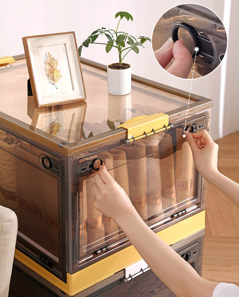 Clearance Offer  PP Plastic Folding Storage Boxes Set (Buy 5 get 10 free (15PCs)-Aldronix