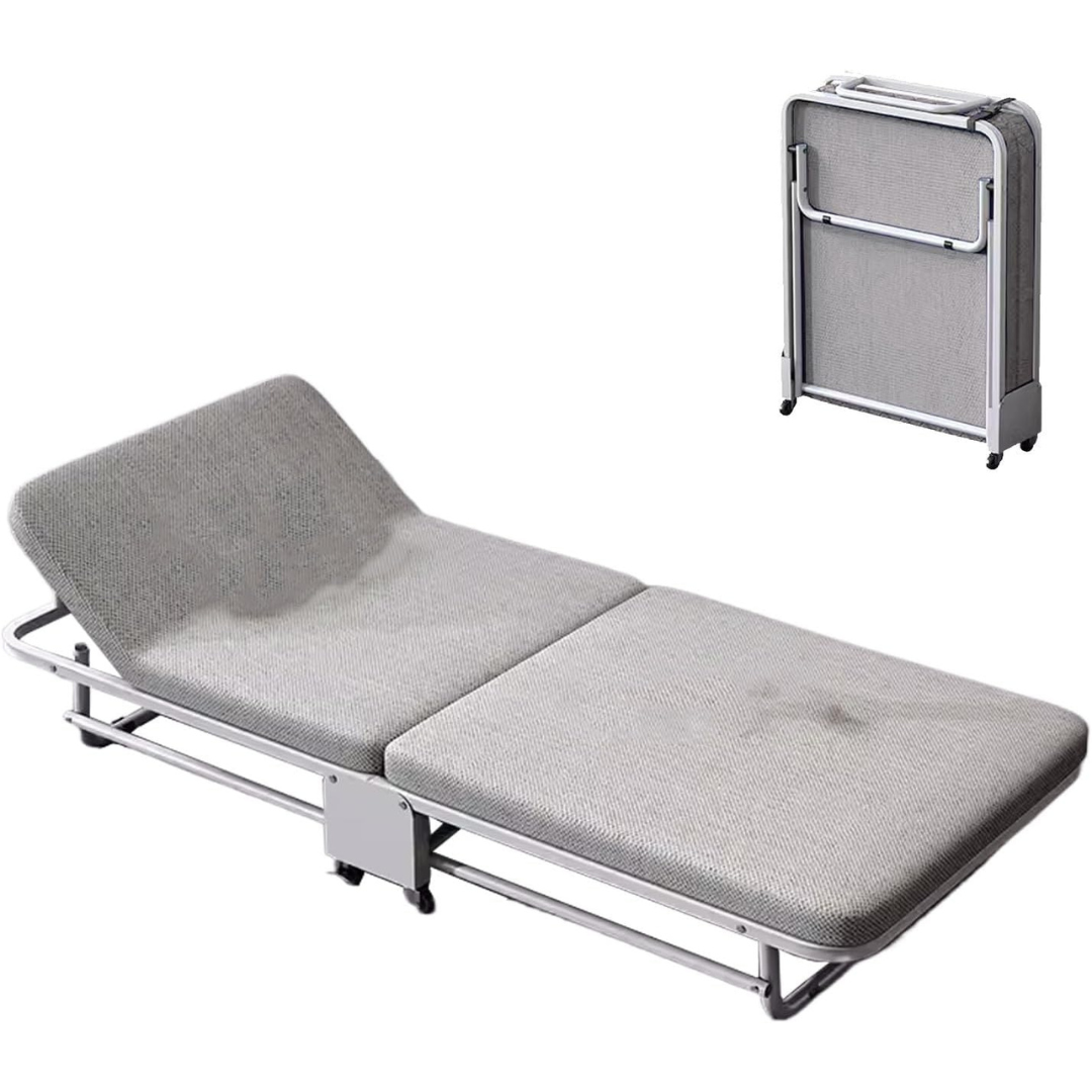 Rollaway Bed with Mattress for Adults-Aldronix