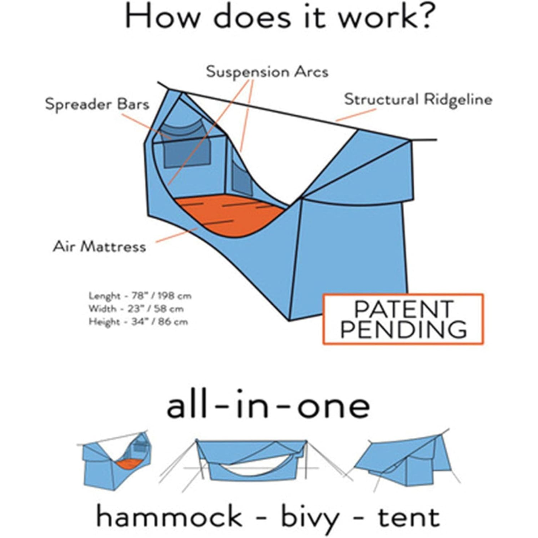 Outdoor Camping Hanging Hammock-Aldronix