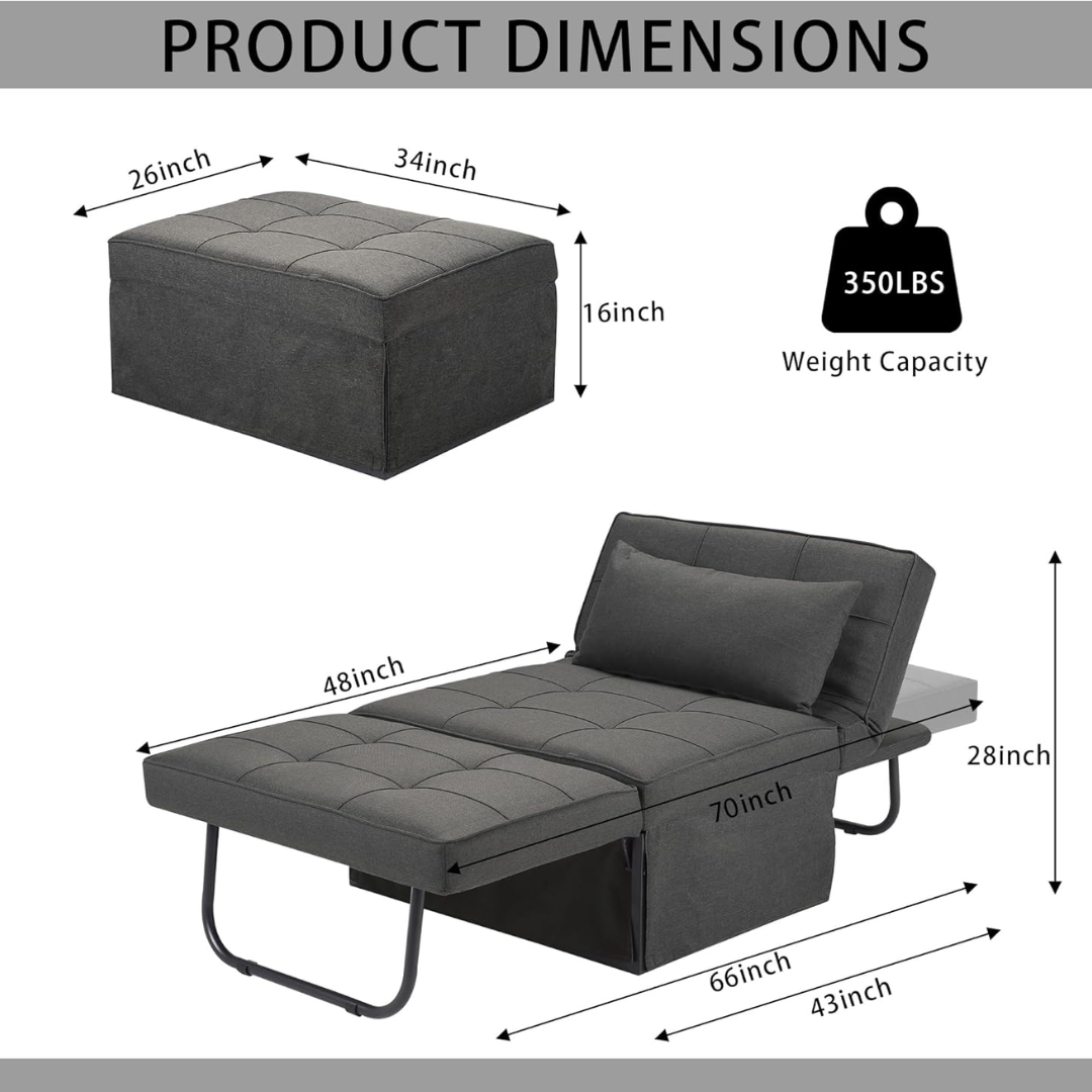 4 in 1 Multi-Function bed-Aldronix