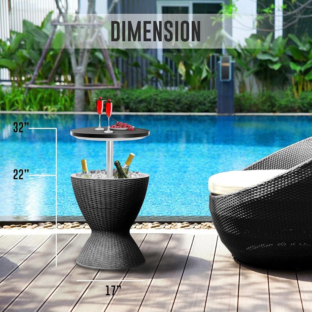 Outdoor Cool Bar Table-Aldronix