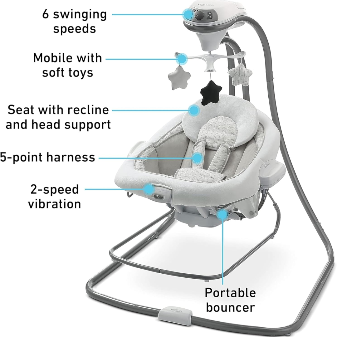 Baby Swing and Bouncer-Aldronix