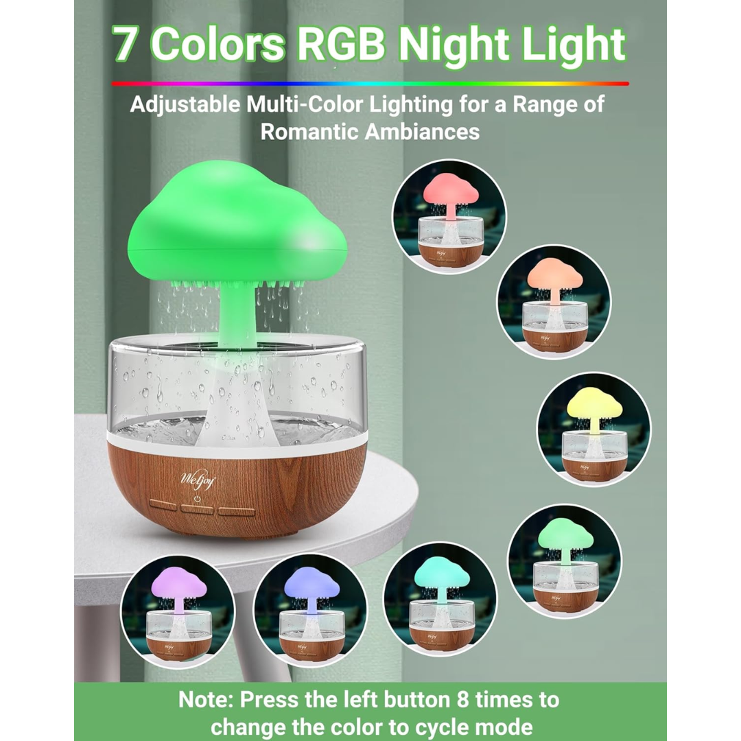 Raining Cloud Night Light-Aldronix