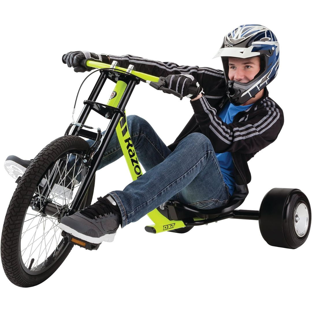 Drift Trike Yellow, One Size-Aldronix