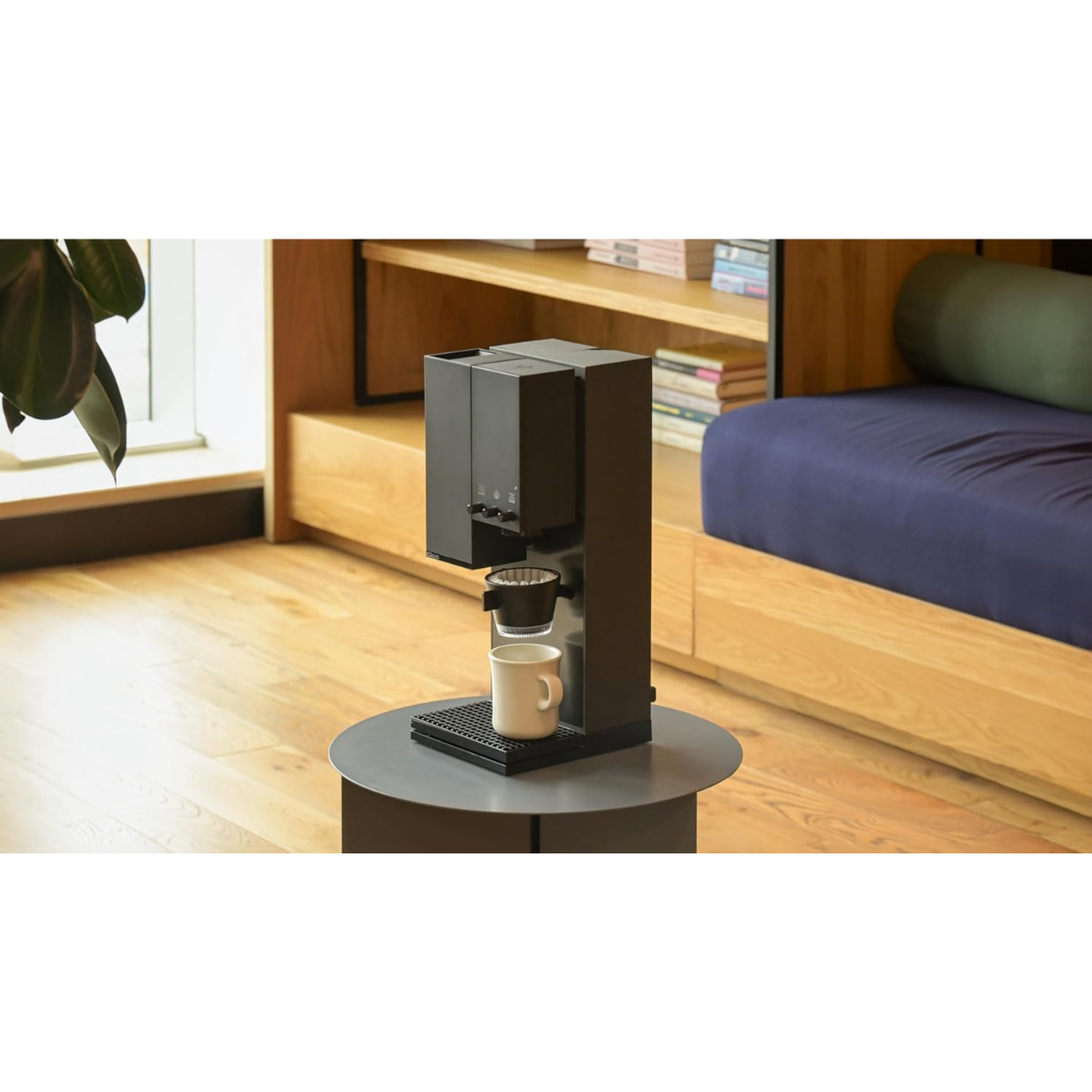 The Ultimate Coffee Machine – Drip Coffee Maker with Integrated Grinder, Scale, and 3 Levels of Automation-Aldronix