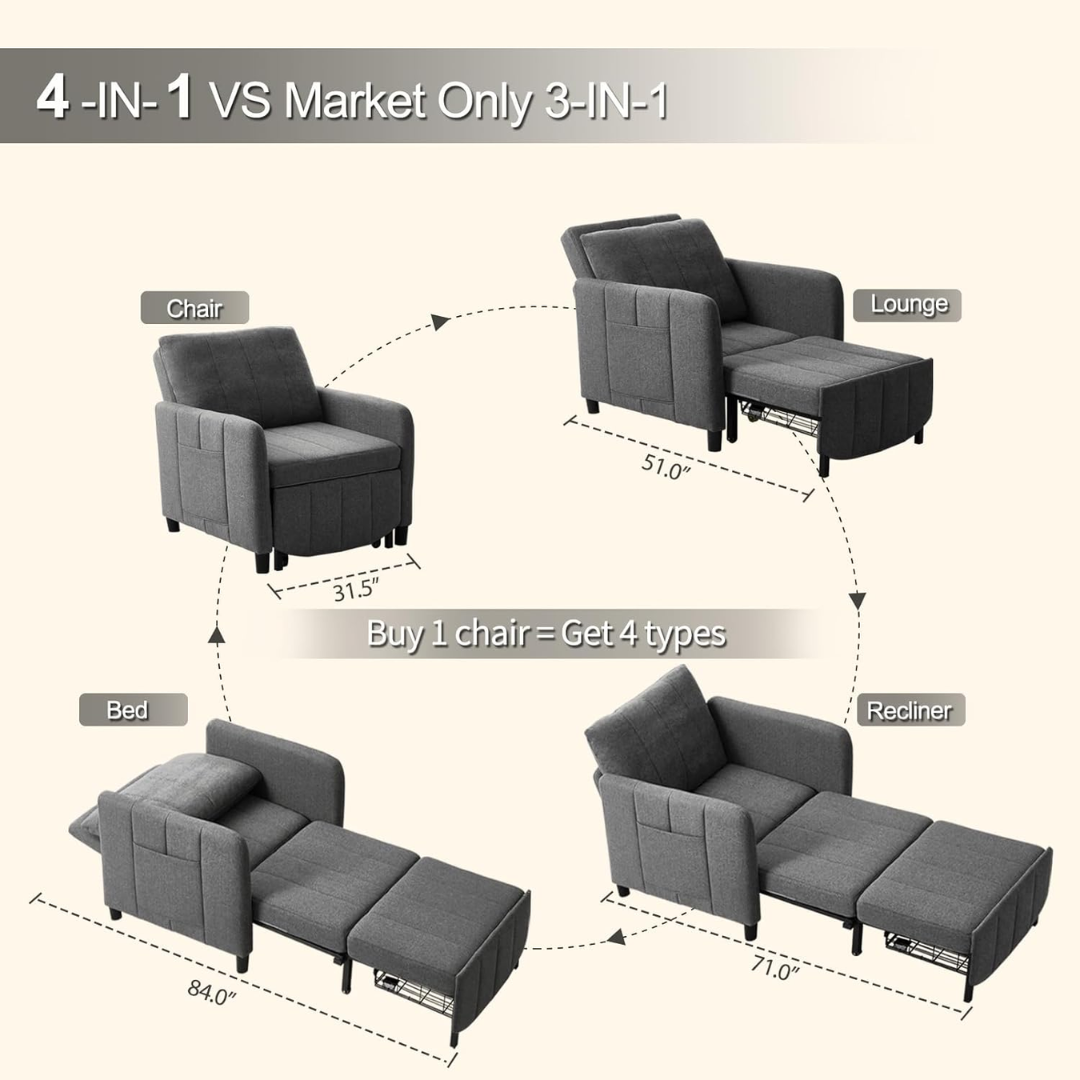 Sleeper Chair-Aldronix