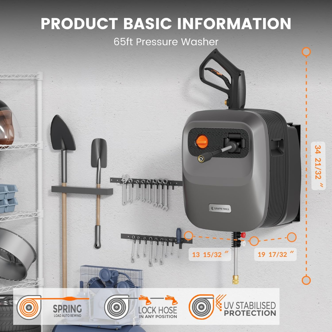 Wall Mounted Power Washer-Aldronix