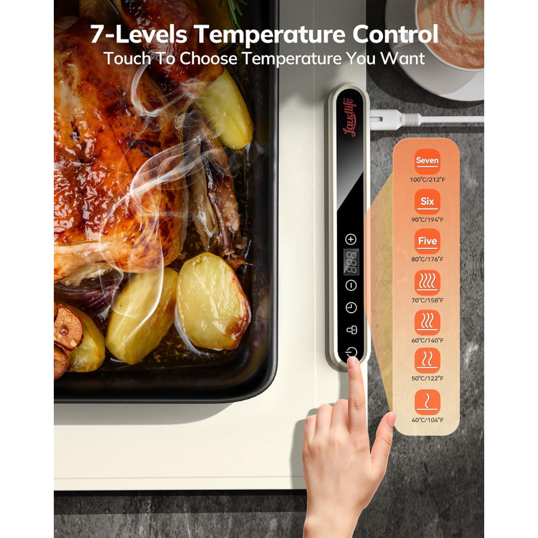 Foldable Warming Tray-Aldronix