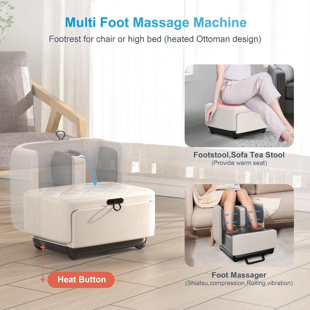 Heated Feet Massager-Aldronix
