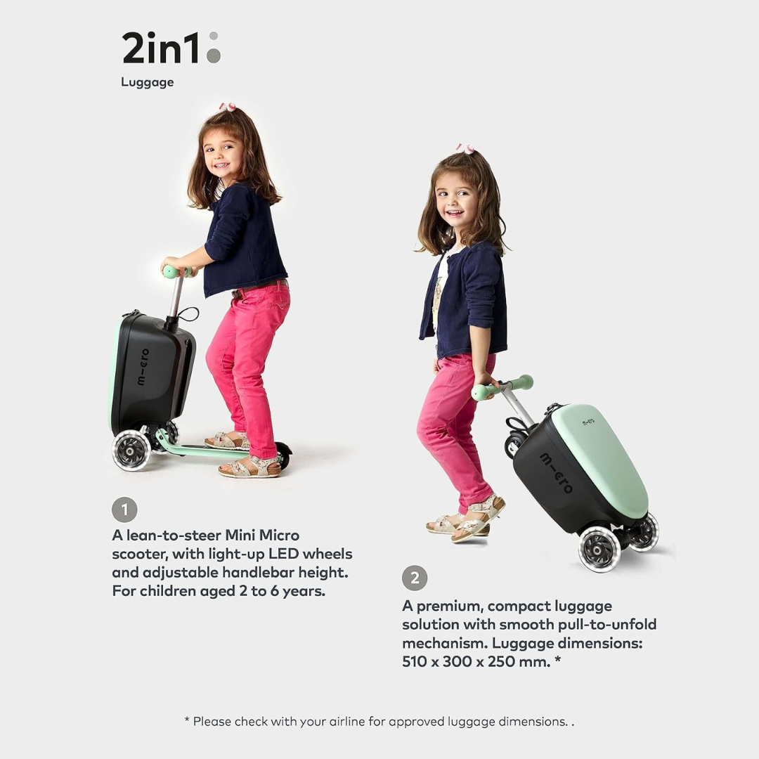 Kickboard Scooter Luggage Junior -Three Wheeled-Aldronix