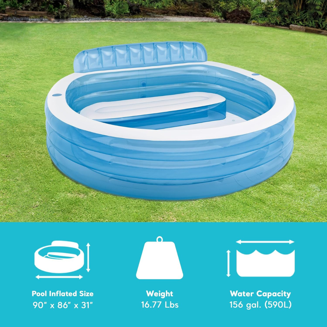 Family Inflatable Lounge Pool-Aldronix