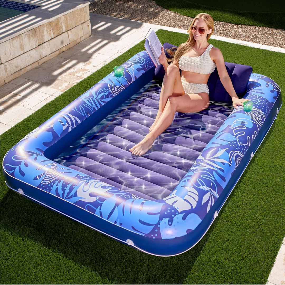 Extra-Large Inflatable Tanning Lounger-Aldronix