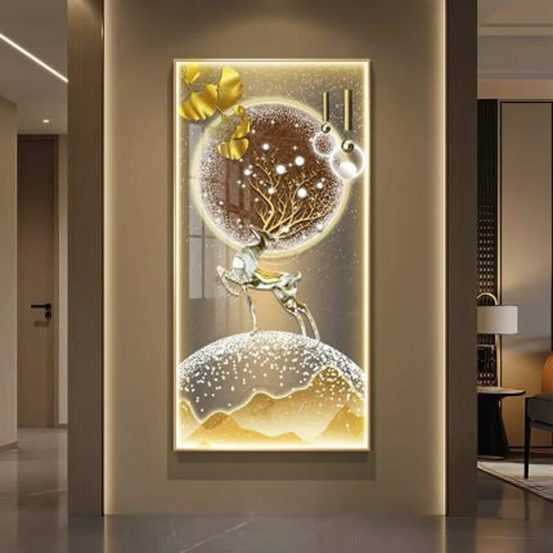 3D Relief LED Decorative Painting-#9-Aldronix