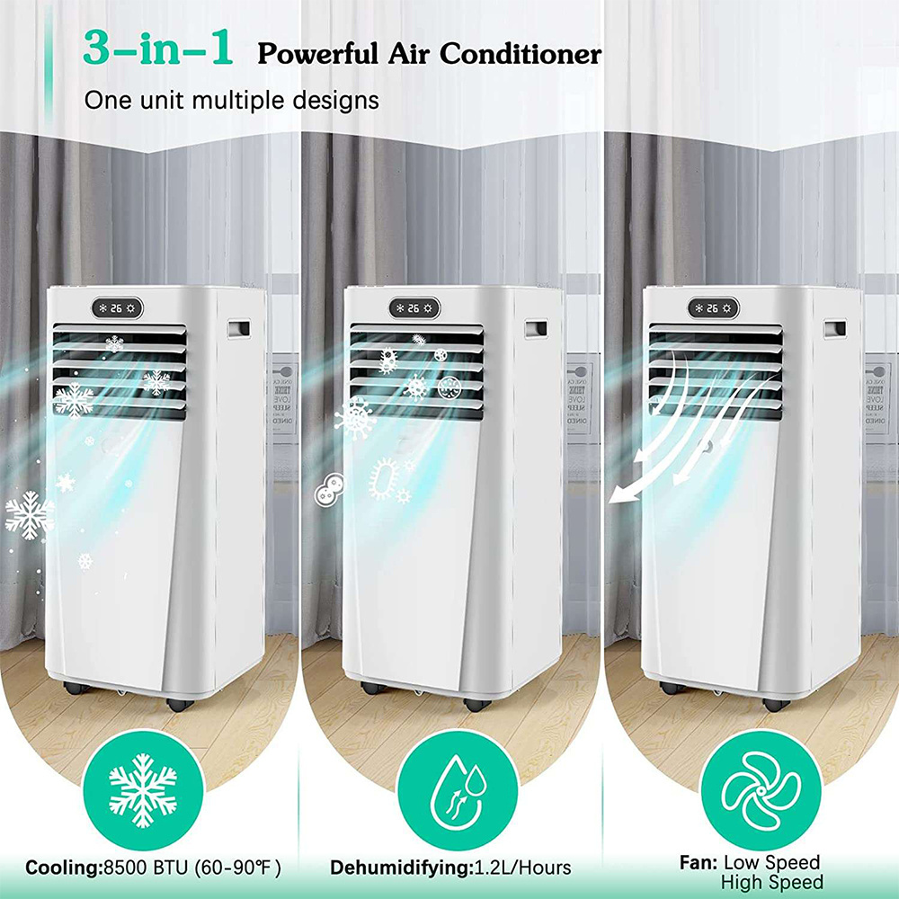 馃敟馃敟8,000 BTU portable air conditioner-Aldronix