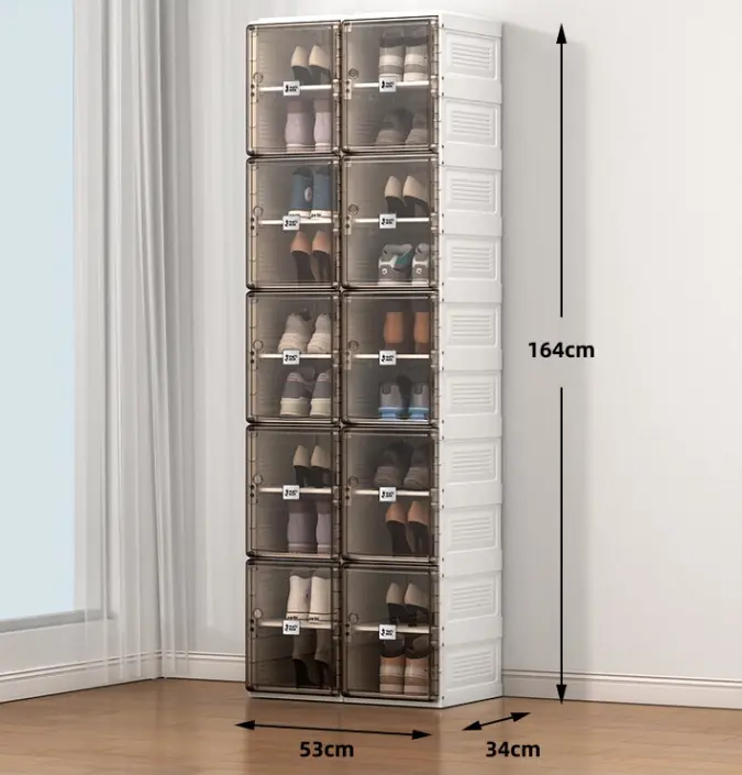 Collapsible Shoe Rack Storage Organizer-Aldronix