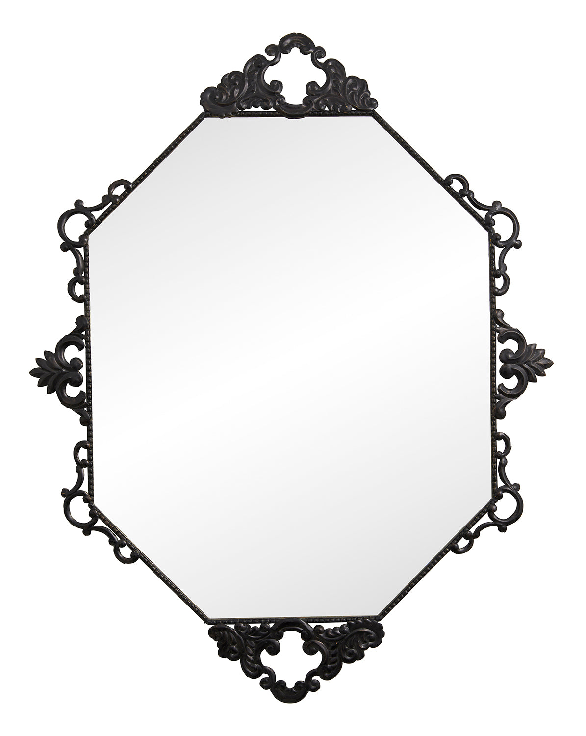 Black Framed Gothic Mirror-Aldronix