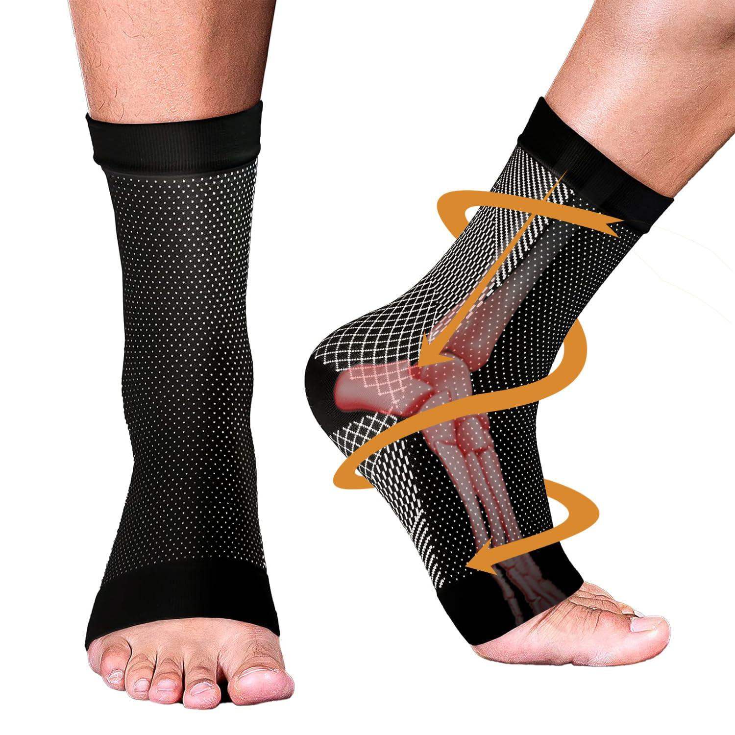 4 Pairs of Premium Therapy Socks For Men and Women-Aldronix