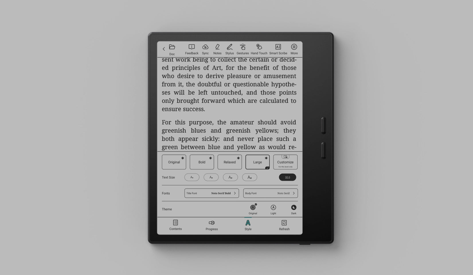 7 Inch E Ink Tablet Computer-Aldronix