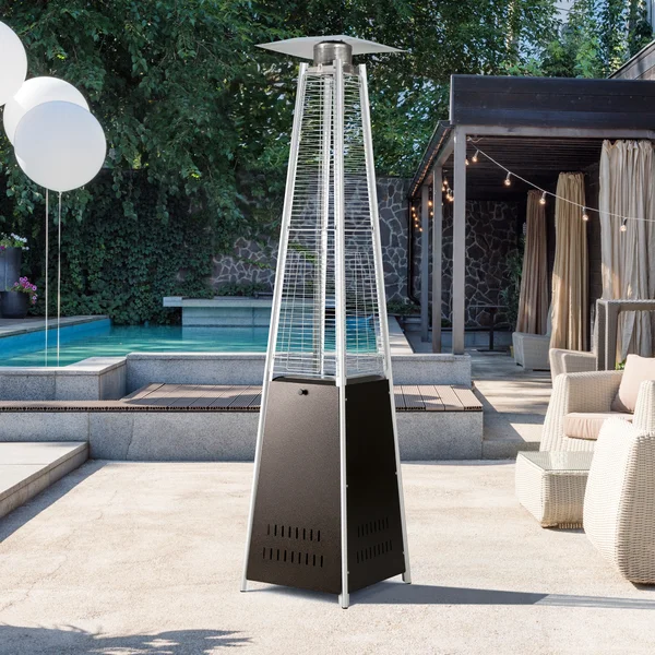48000 BTU Propane Standing Patio Heater-Aldronix