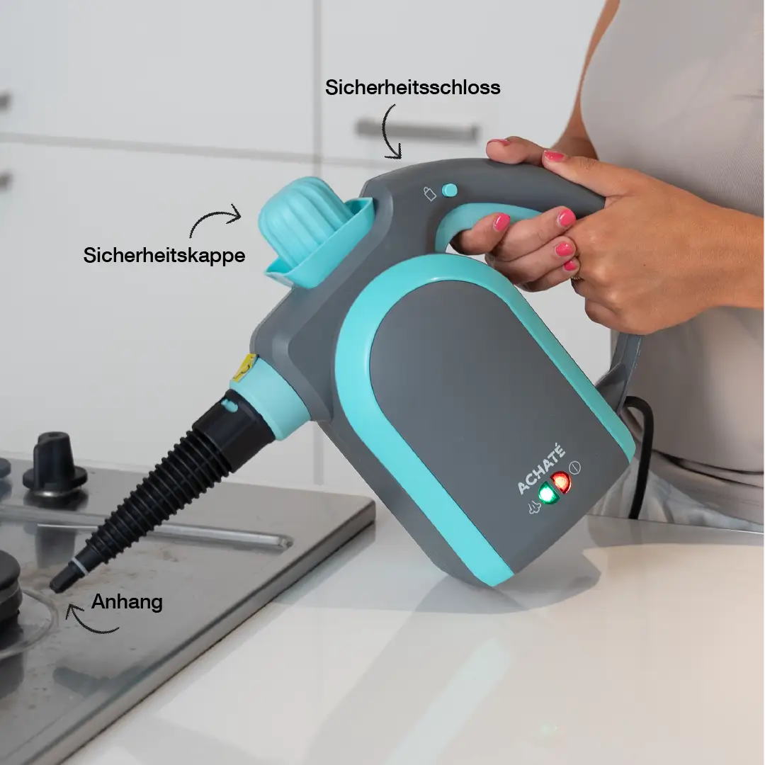 Powerful Handheld Steam Cleaner-Aldronix