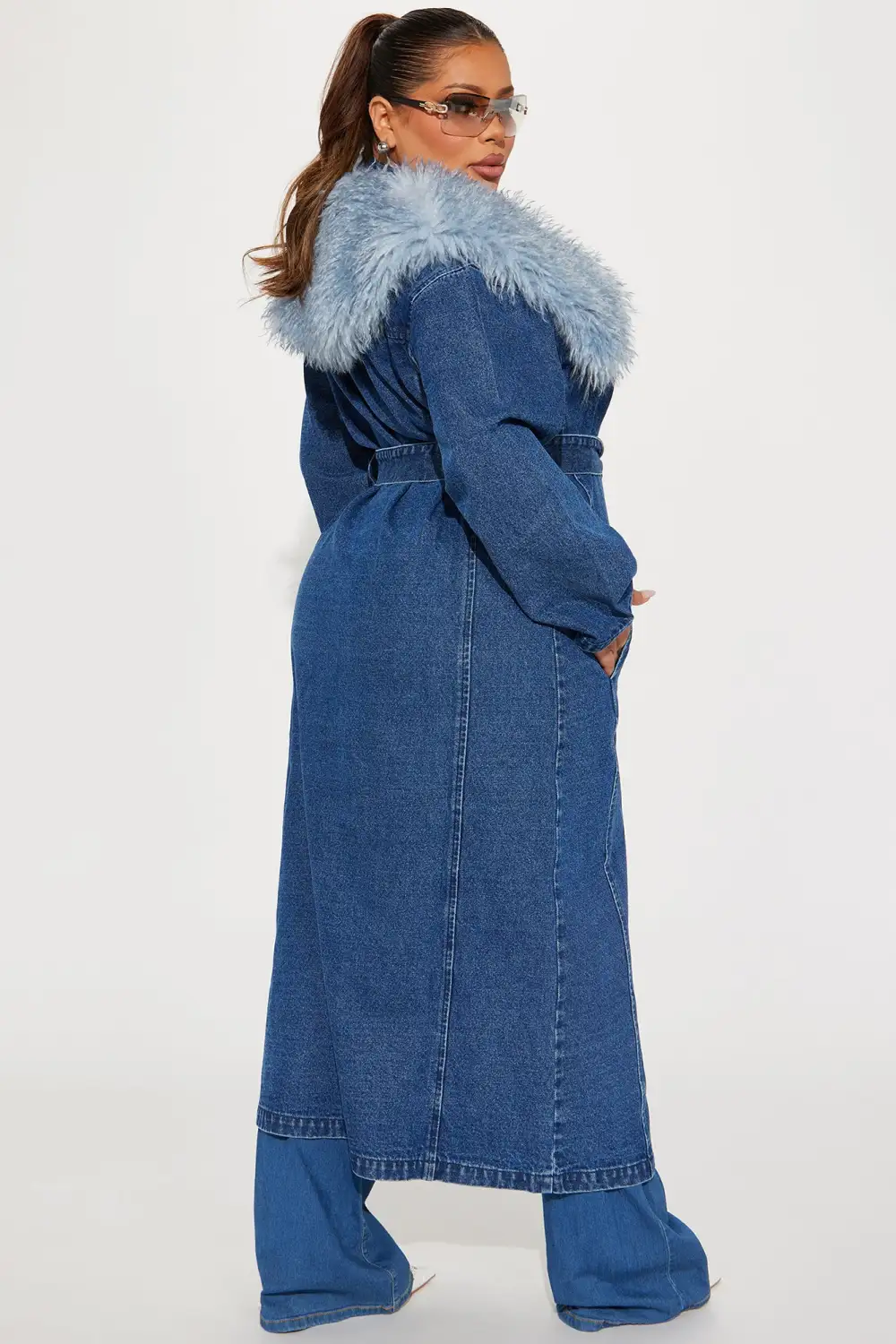 Haven Denim Trench - Dark Wash-Aldronix