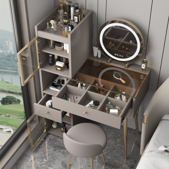Last Day Sale All-in-one Multifunction Modern Dressing Table-Aldronix