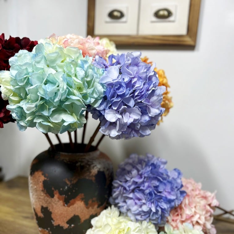 Outdoor Artificial Hydrangea Flowers馃拹-Aldronix