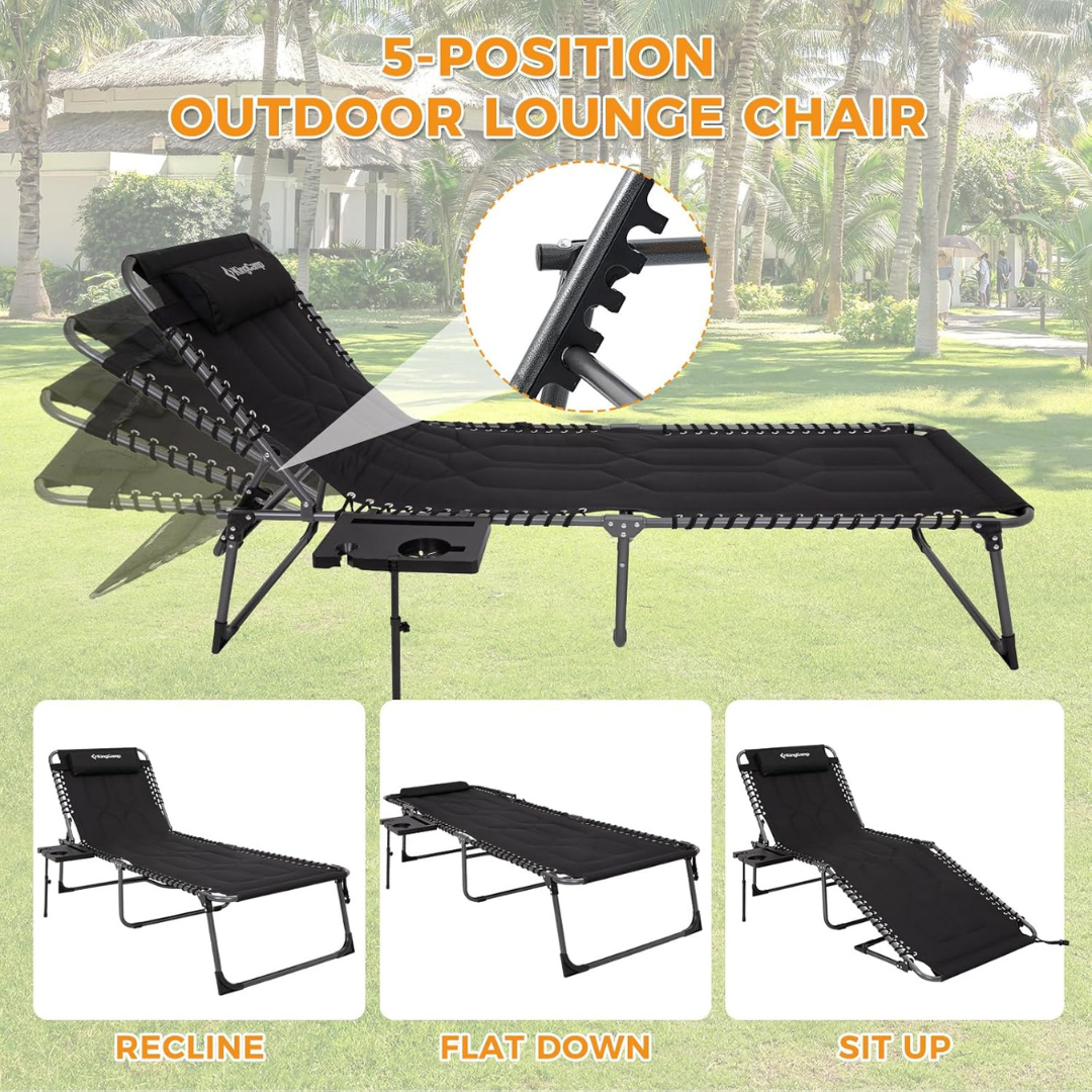 Beach Reclining Patio Pool Chair-Aldronix