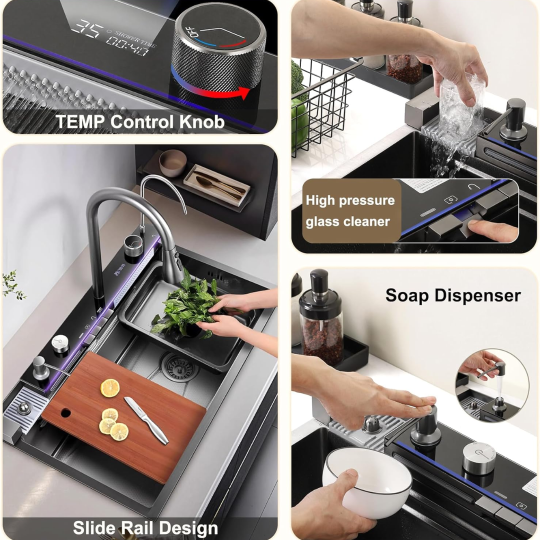 Smart Kitchen Sink-Aldronix